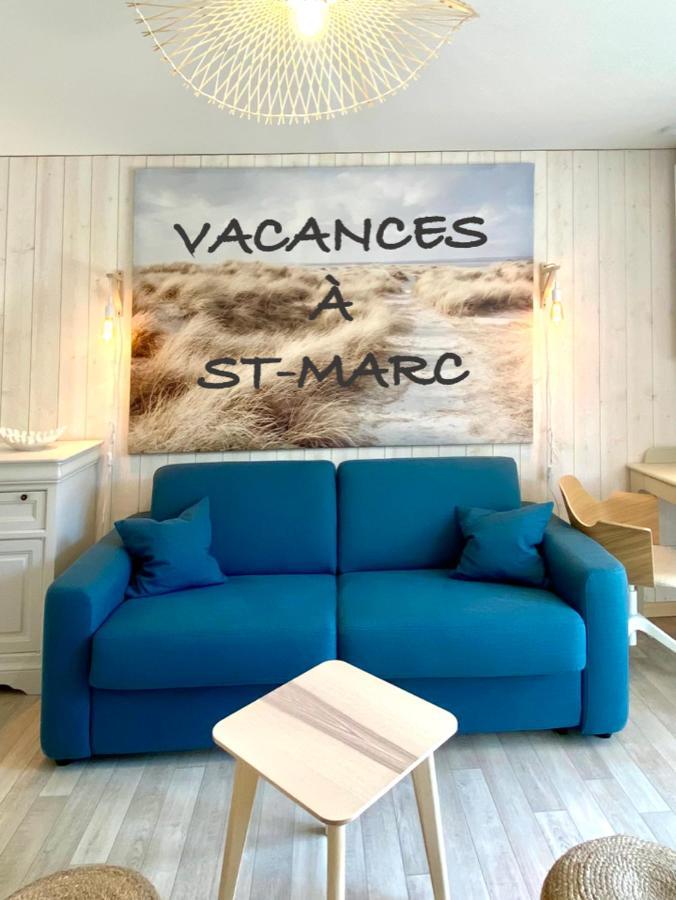 Appartement T2 , Bord De Mer, Acces Direct Plage Saint-Nazaire  Ngoại thất bức ảnh
